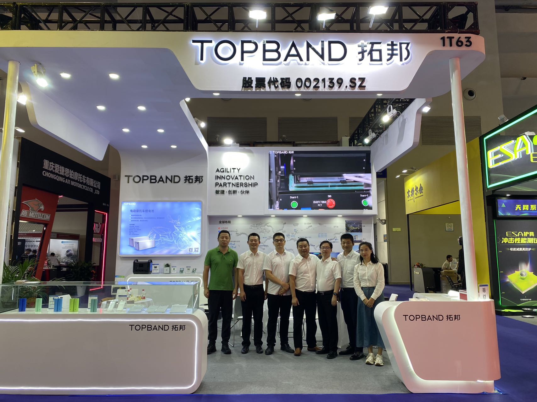 展会静态 | 拓邦锂电重庆摩博会冷艳表态，“摩转电”成为行业风向标